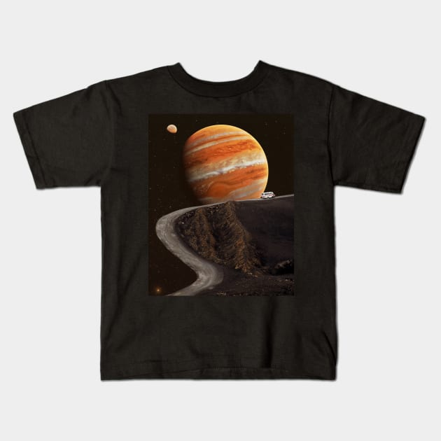 THE ROAD UPHILL V2. Kids T-Shirt by LFHCS